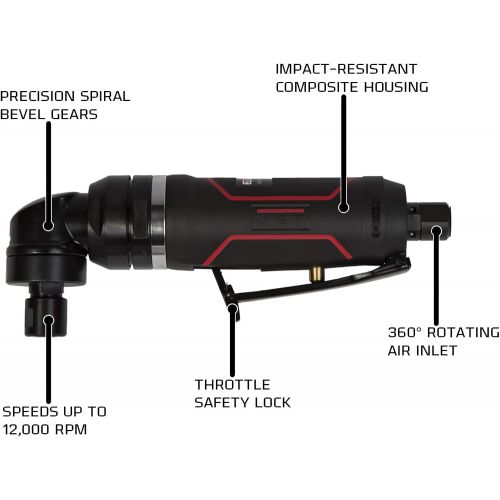  [아마존베스트]Jet Jat-482, 1Hp, Right Angle Die Grinder, R12, 505482