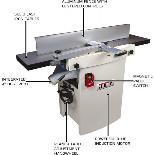  [아마존베스트]JET JJP-12 12-Inch Jointer Planer