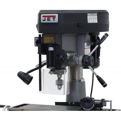  [아마존베스트]JET JMD-18 350018 230-Volt 1 Phase Milling/Drilling Machine with CS-R8, 6-piece R-8 Collet Set 1/8 - 3/4 (8ths)