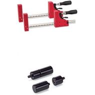 Jet 70412-2 12 Parallel Clamp 2 Pack with Parallel Clamp Bench Dog (4 Pack)