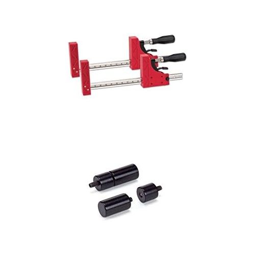  Jet 70412-2 12 Parallel Clamp 2 Pack with Parallel Clamp Bench Dog (4 Pack)