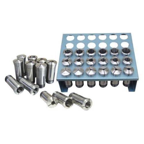  Jet JET 650016 Premium 35 PC 5-C Collet Set with Rack 32ND