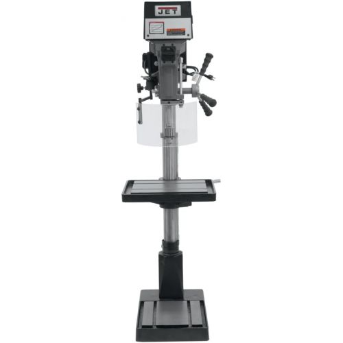  Jet JET J-A3816 15-Inch Single Phase 6 Speed Floor Model Drill Press with TDC-625, Taper Mount Drill Chuck 18-58 x JT-3