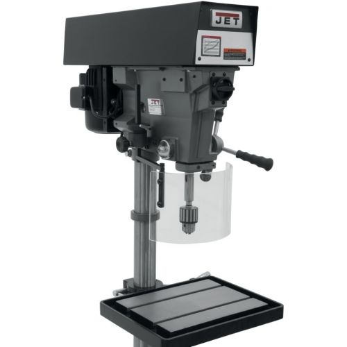  Jet JET J-A3816 15-Inch Single Phase 6 Speed Floor Model Drill Press with TDC-625, Taper Mount Drill Chuck 18-58 x JT-3