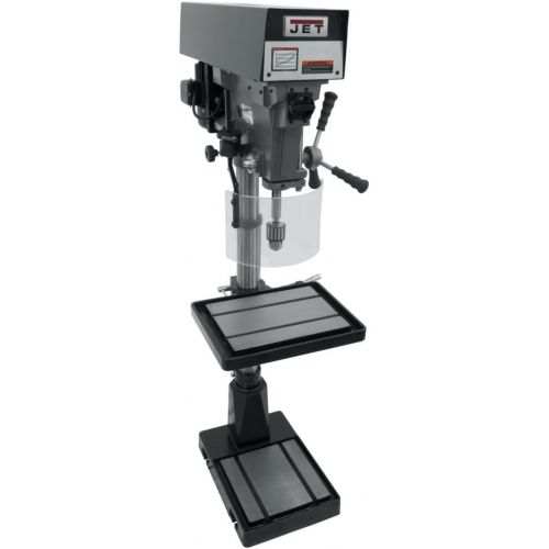  Jet JET J-A3816 15-Inch Single Phase 6 Speed Floor Model Drill Press with TDC-625, Taper Mount Drill Chuck 18-58 x JT-3