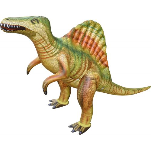  Jet Creations Dinosaur Inflatable Raptor Stegosaurus Spinosaurus Pack of 3 Di-SSR, Multicolor