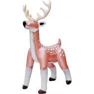 Jet Creations Inflatable Standing Rose Gold Deer Reindeer Special Edition, 74 inch Tall, Pool Party Decoration Birthday Stuffed Animal an-DEERRG