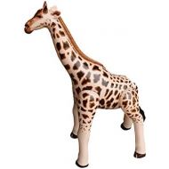 Jet Creations Inflatable Giraffe Animals, 36 Tall Stuffed Animals Pool Party Decoration Birthday AN-GIR3,Tan/Brown