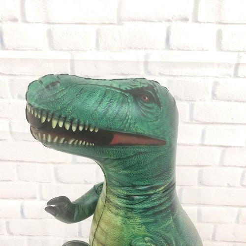  Jet Creations 37 T-rex Tyrannosaurus Inflatable Air Stuffed Plush Toy, Durable Self Standing, one of the best Dinosaur Toys, Party Favors for kids, Pool Toys, DI-TYR3,Multicolor