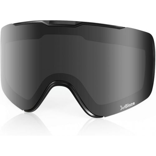  JetBlaze Replacement Lenses for Cylindrical Lens Ski Googles