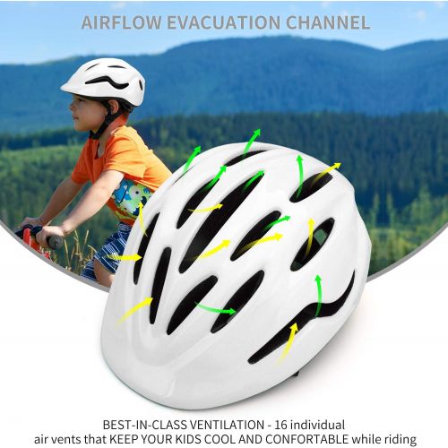  JetBlaze Kids Helmet, CPSC Certified Child Multi-Sport Helmet (for Age 3-5)