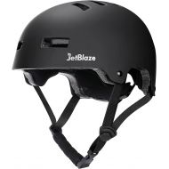 JetBlaze Skateboard Helmet, Bike Helmet, Multi-Sport Scooter Roller Skate Rollerblading Helmet for Kids, Youth, Men, Women