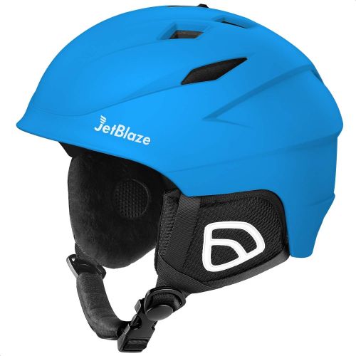  JetBlaze Ski Helmet, Snow Sports Helmet, Snowboard Helmet for Men Women Youth