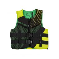 JetPilot Body Glove Phantom Youth PFD Life Vest  USCGA Approved Green-Lime
