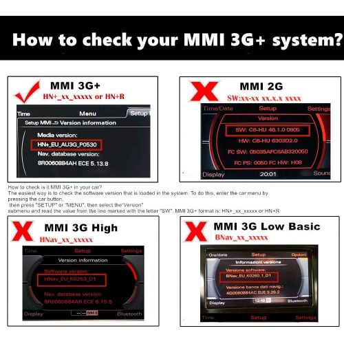  [아마존베스트]-Service-Informationen AMI MMI Interface Adapter Bluetooth 5.0 Music Audio Media Receiver Compatible for Audi A1 A3 A4 A5 A6 A7 A8 S3 S4 S5 Q5 Q7 with MMI 3G+ System