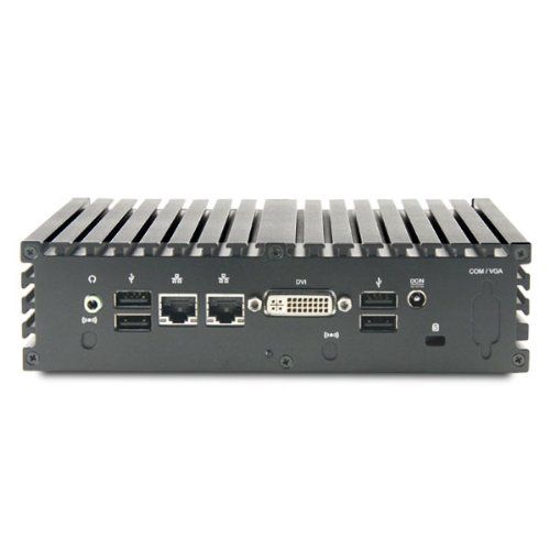  Jetway JBC372 Mini Embedded Barebone Kit w Dual LAN & Dual COM, JBC372F36W-2600-B