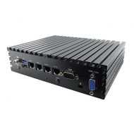 Jetway JBC375F533W-19B4-B Fanless Embedded Network Appliance Celeron J1900  4GB DDR3L  4 Intel LAN