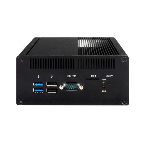  Jetway HBFCU792CW-7100-B Fanless Mini PC wIntel Kaby Lake-U Core i3-7100U, Dual Intel LAN