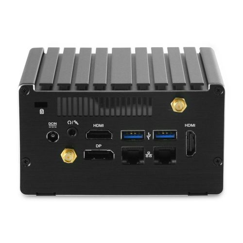  Jetway JBC323U591W Intel Braswell Celeron N3160 Dual Intel LAN Fanless NUC, 2.5