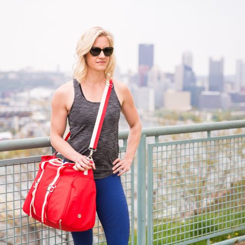  Jfit Michelle Yoga Bag Red Tote