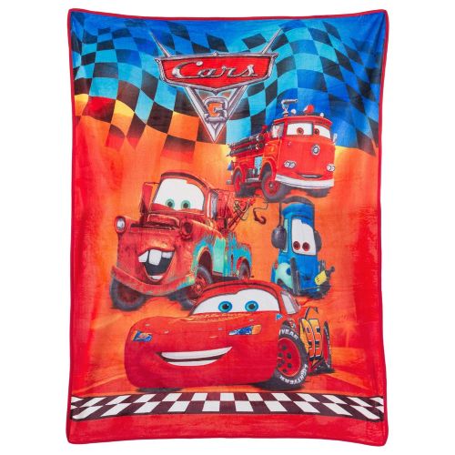  Jfranco Disney Cars 3 Plush Throw