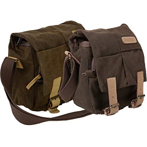  CameraVideo Bags - Retro Waterproof DSLR Canvas Shoulder Bags Photo Digital Video Soft Sling Bag DSLR Small Travel Bag with Removable Compartment f - by Jhin Stella - 1 PCs