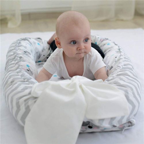  [아마존베스트]JHion Baby Lounger Cover, Portable Super Soft and Breathable Newborn Infant Bassinet Removable Covers only...