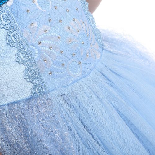  JiaDuo Girls Princess Cinderella Dress Butterfly Party Costumes