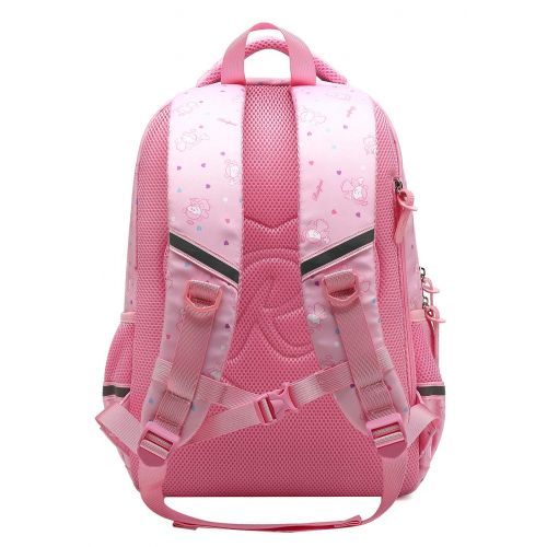  JiaYou Girl Multipurpose Dot Primary Junior High University School Bag Bookbag Backpack (27Liters, Orange)