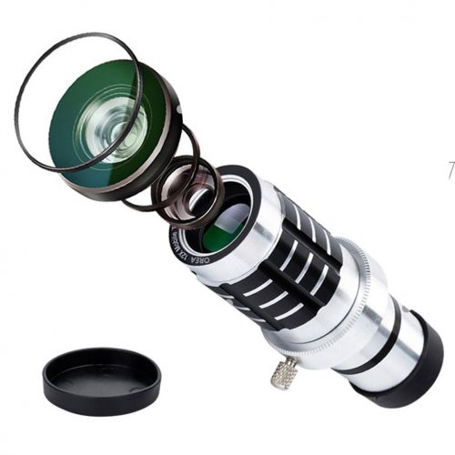  Jielin Jaylinna Generic 18X Mobile Phone Telescope Metal Clip Camera Lens for Smartphones with Tripod