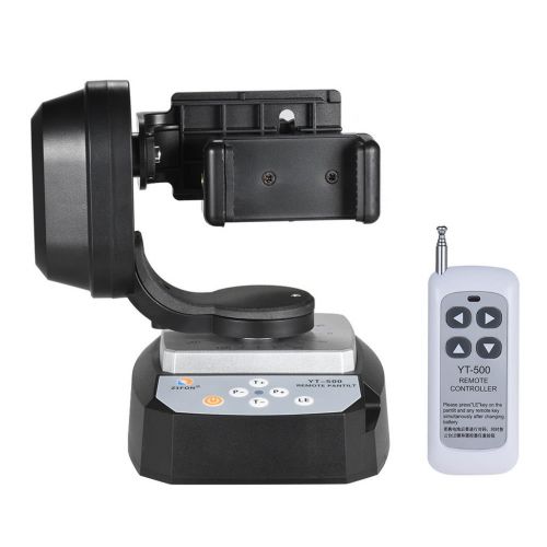  Jili Online YT-500 Remote Control Motorized Pan Tilt Head for Gopro SLR Camera Cellphone