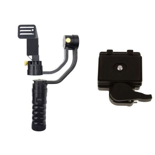  Jili Online AFI VS-3SD Handheld 3-Axle Brushless Handheld Steady Gimbal Stabilizer + QR Plate Mount Base for DSLR Cameras