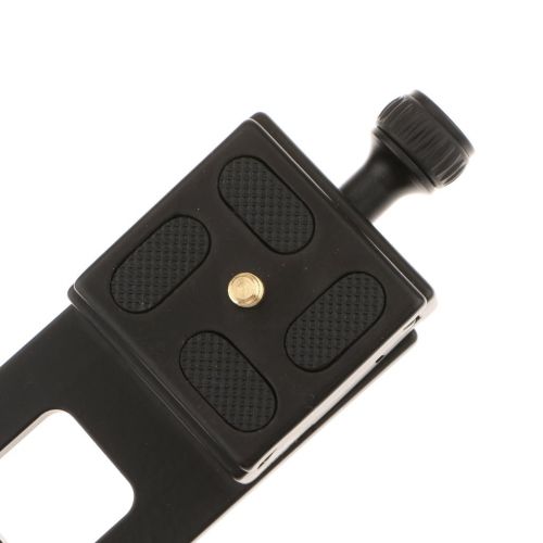  Jili Online Aluminum Alloy Dual Long Quick Release Plate for Camera Tripod Ballhead