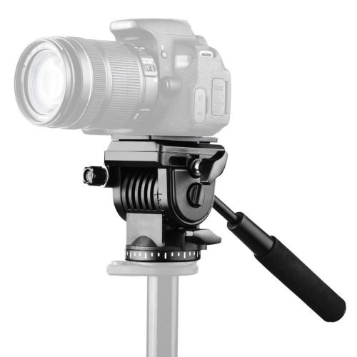  Jili Online 360 Degree Fluid Head Tripod w 14-Inch QR Plate up to 5kg for Canon Nikon