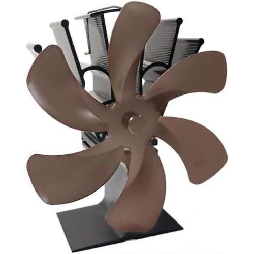  Jilin 6 Blades Heat Powered Stove Fan for Wood Log Burner Heater Fireplace Fuel Saving