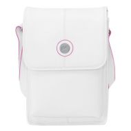 Jill.e Designs Jill-e Designs 10 Metro Tablet Bag, White with Pink Trim (384355)