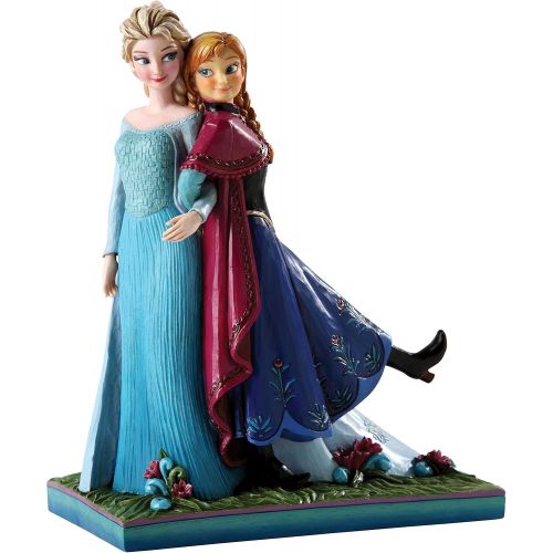  Jim Shore for Enesco Frozen Figurines by Jim Shore Anna and Elsa