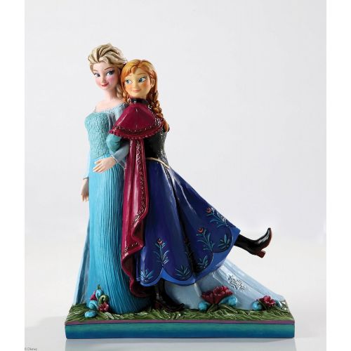  Jim Shore for Enesco Frozen Figurines by Jim Shore Anna and Elsa