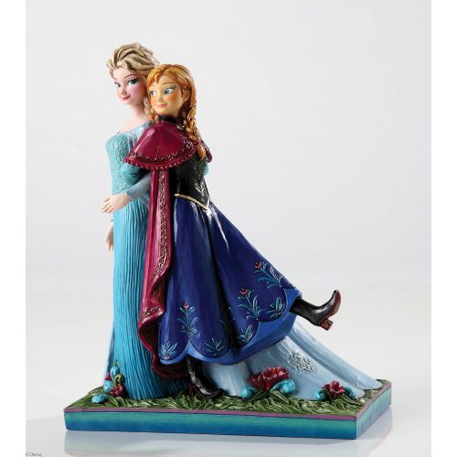  Jim Shore for Enesco Frozen Figurines by Jim Shore Anna and Elsa