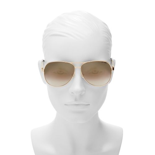  Jimmy Choo Womens Lexie Mirrored Aviator Sunglasses, 61mm