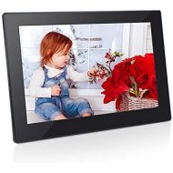 [아마존베스트]Jimwey Digital Photo Frame 8 Inch 16:9 IPS Display Electronic Picture Frame 1080P High Resolution Advertising Machine with Video Player, Calendar, Alarm, Auto Power ON/Off, Remote Control