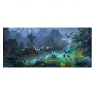 Jin JIN Gaming Mouse pad Large XXL Mouse pad 900x400mm Desktop mat for Computers, PCs and laptops