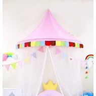JingZhou Tent Play House Cotton Portable Indoor Colorful Hung Room Decorations Birthday Gifts for Children Kids Girl