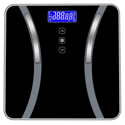  Jinjin Accurate Body Bathroom Fat Scale for Body Weight, Body Fat Rate, Water Content, Bone Content,...