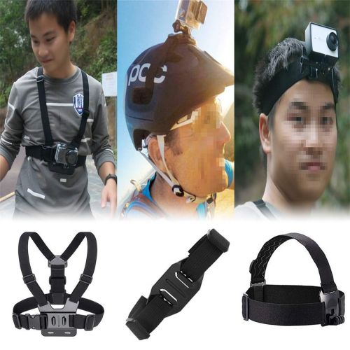  Jintime Fuer GoPro Hero7 / 6/5 / 4/3 Buendel Kamera Zubehoer 36/41/58 Set Manner Frauen Outdoor Sports Set Kit fuer Fahrrad Reiten Sking Bootfahren Angeln Wandern (58 Set)