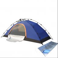 Jinxin 1 person tent single automatic tent single camping tent Oxford cloth camping and hiking waterproof heat/super warm light