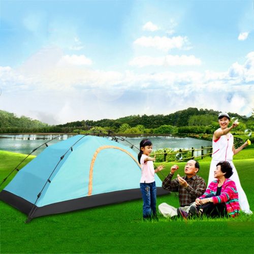  Jinxin 1 person tent single automatic tent single camping tent Oxford cloth camping and hiking waterproof heat/super warm light