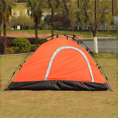  Jinxin 1 person tent single automatic tent single camping tent Oxford cloth camping and hiking waterproof heat/super warm light