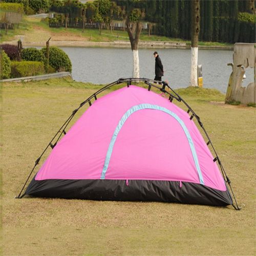  Jinxin 1 person tent single automatic tent single camping tent Oxford cloth camping and hiking waterproof heat/super warm light