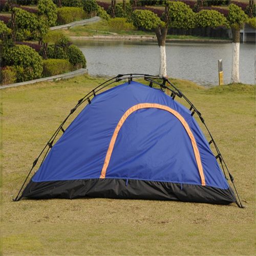  Jinxin 1 person tent single automatic tent single camping tent Oxford cloth camping and hiking waterproof heat/super warm light